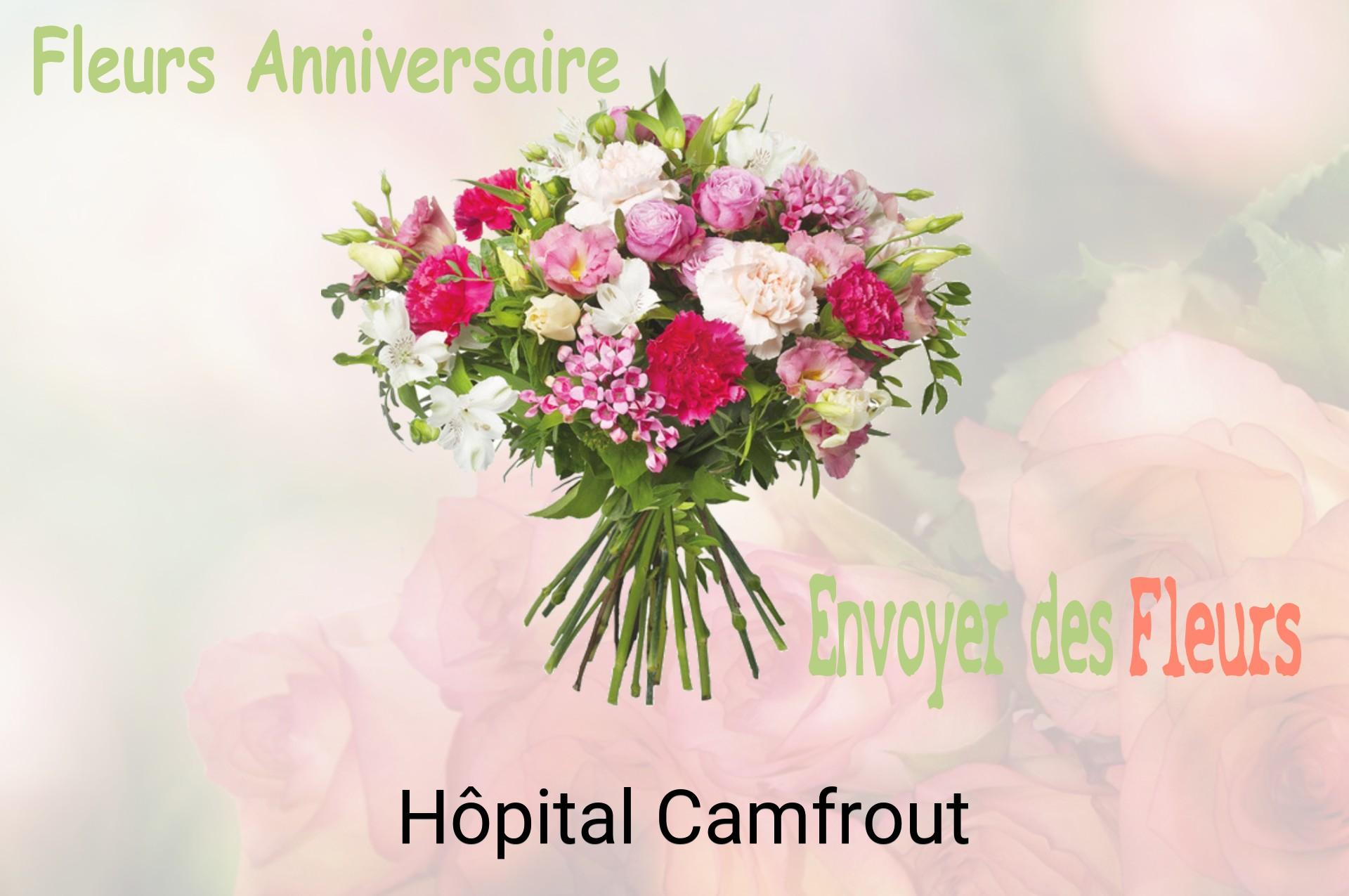 Bouquet de fleurs d’anniversaire livré à Hôpital-Camfrout